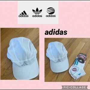 NEW Adidas Hat and 2 Pairs of ankle socks